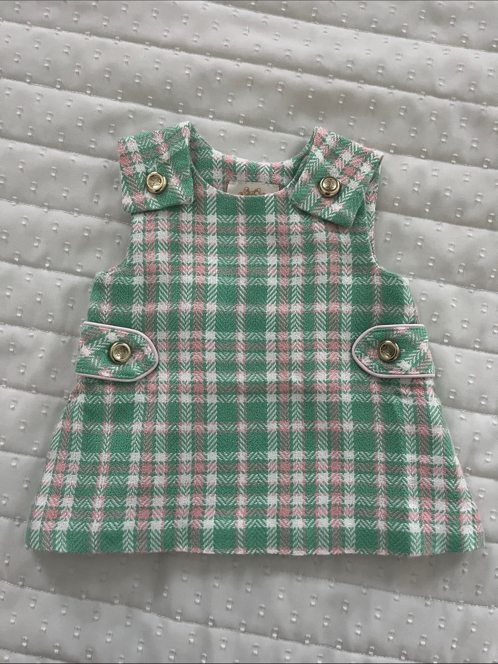TBBC Putney Plaid Jumper Dress